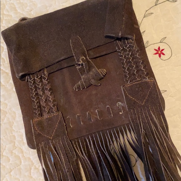 Vintage suede purse - Picture 2 of 4